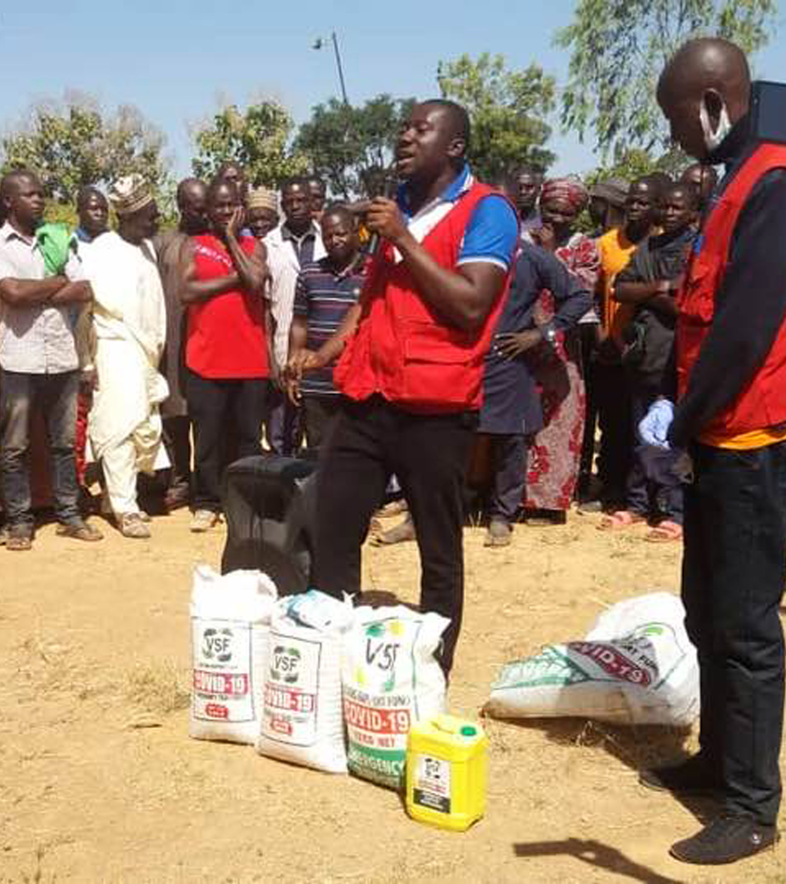 Relief Distribution in Collaboration with the Nigerian Red Cross